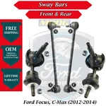 Moog Oem Front & Rear Sway Bar Links 2012-2014 Ford Focus/c-max 10 Yr War.. Fixed Price $115.86.
