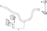 Genuine Honda Stabilizer Bar 87864001. Fixed Price $127.96.