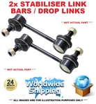 2X Front Stabiliser Link Bar For Mitsubishi Montero 3.2 Di-d 4WD 2009-ON. Fixed Price $51.85.