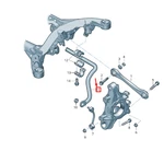New Vw Touareg MK2 Rear Anti Roll Bar 7P0511025H Genuine. Fixed Price $504.88.