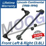 Moog Oem Front Sway Bar Links For 1988-1994 Lincoln Continental, 09YR Warranty... Fixed Price $72.99.