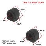 Stabilizer Bar Bushing Set Rear For Mazda CX-5 2013-2021 CX-9 2016-2021. Fixed Price $24.90.