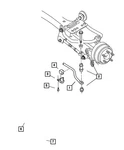 Genuine Mopar Stabilizer Bar Bushing 4782339AA. Fixed Price $6.81.