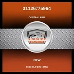 Febi Bilstein Bmw Control Arm 31126775964. Fixed Price $109.99.
