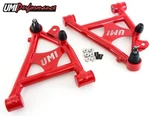 Umi 82-92 F-body Front Lower A-arms, Delrin Bushings Coilover Specific 2052 Red. Fixed Price $679.99.