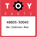 48805-30040 Toyota Bar, Stabilizer, Rear 4880530040, New Genuine Oem Part. Fixed Price $176.45.