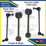 Moog Oem Front & Rear Sway Bar Links For 1996-2005 Mercury Sable Wagon. Fixed Price $133.06.