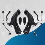 Front Lower Control Arms Ball Joint Tie Rod Sway Bar For Nissan Rogue 2014-2019. Fixed Price $95.09.